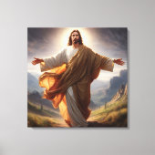 Jesus Canvas Kunst (Voorkant)