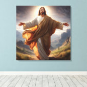 Jesus Canvas Kunst (Insitu (Houten vloer))