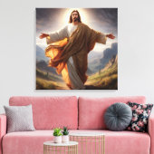 Jesus Canvas Kunst (Insitu (Woonkamer))