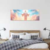 Jesus Canvas Print Picture 23 (Insitu (Slaapkamer))