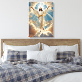 "Jesus Canvas Wall Art - Inspirerend Religious D Afdruk (Insitu (Slaapkamer))