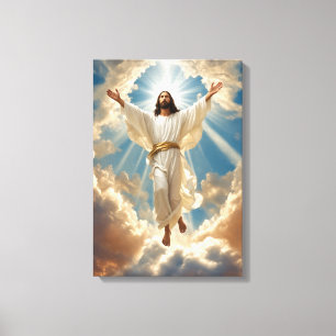 "Jesus Canvas Wall Art - Inspirerend Religious D Afdruk
