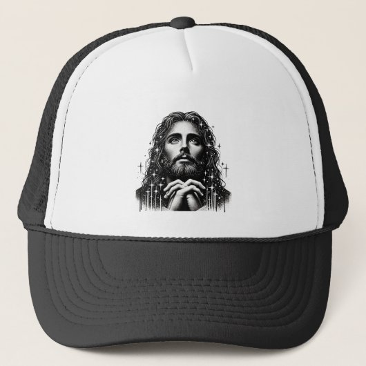 Jesus Cap. Trucker Pet (Voorkant)