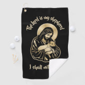 Jesus Caring Shepherd Golfhanddoek (Insitu)