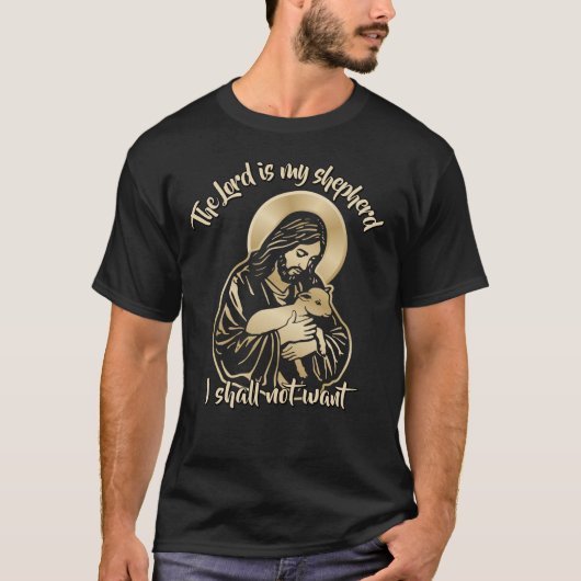 Jesus Caring Shepherd T-shirt (Voorkant)