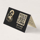 Jesus Caring Shepherd Visitekaartje (Achterkant)