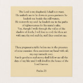 Jesus Caring Shepherd Visitekaartje (Binnenkant ongevouwen)