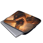 Jesus Carries The Cross Laptop Case (Voorkant onderkant)
