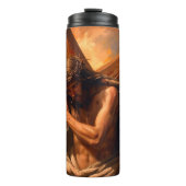 Jesus Carries The Cross Thermal Tumbler Thermosbeker (Voorkant)