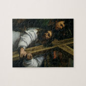 Jesus Carrying the Cross, c.1535 (olie op het pane Legpuzzel (Horizontaal)