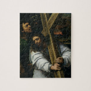 Jesus Carrying the Cross, c.1535 (olie op het pane Legpuzzel