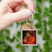 Jesus carrying the cross key ring sleutelhanger (Hand)