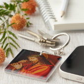 Jesus carrying the cross key ring sleutelhanger (Voorkant Rechts)