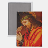 Jesus carrying the cross magnet (Voorkant / Achterkant)