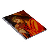 Jesus carrying the cross notebook notitieboek (Rechterzijde)