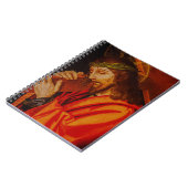 Jesus carrying the cross notebook notitieboek (Linkerzijde)