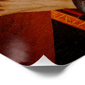 Jesus carrying the cross poster (Hoek)