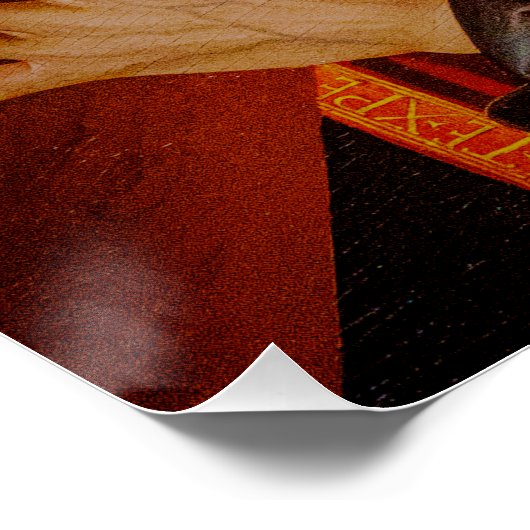 Jesus carrying the cross poster (Hoek)