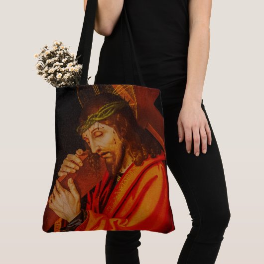 Jesus carrying the cross tote bag (Dichtbij)