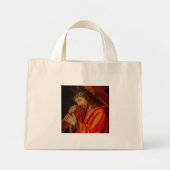 Jesus carrying the cross toten bag mini tote bag (Voorkant)
