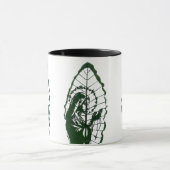 Jesus Carved On A Leaf Mok (Midden)