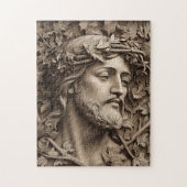 Jesus Carving Jigsaw Puzzel (Verticaal)