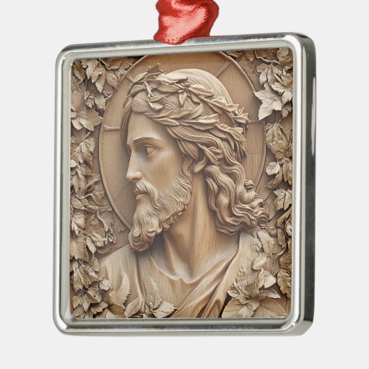 Jesus Carving Ornament (Links)