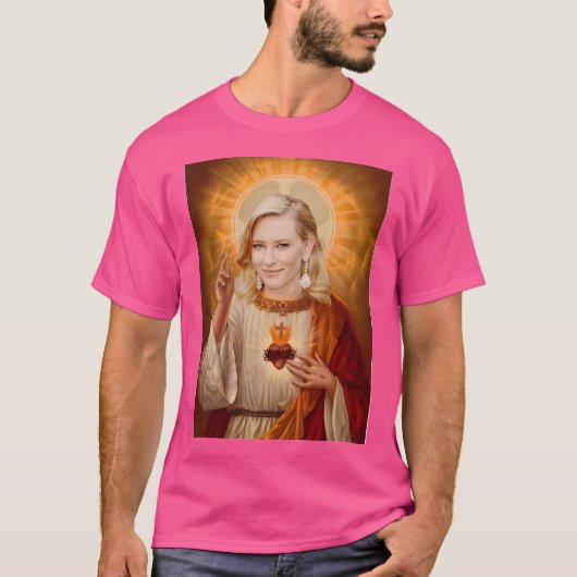 Jesus Cate T-shirt (Voorkant)
