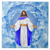 Jesus Ceramic Tegel Tegeltje (Voorkant)