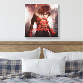 Jesus Champion Canvas Print (Insitu (Slaapkamer))