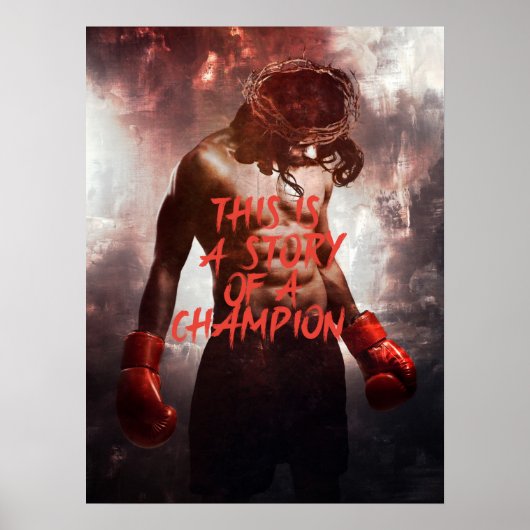 Jesus Champion Poster (Voorkant)