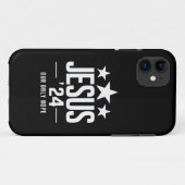 Jesus Christ 2024 President Verenigde Staten Verki Case-Mate iPhone Case (Achterkant (horizontaal))