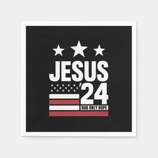 Jesus Christ 2024 President Verenigde Staten Verki Servet (Voorkant)