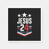 Jesus Christ 2024 President Verenigde Staten Verki Servet (Voorkant)