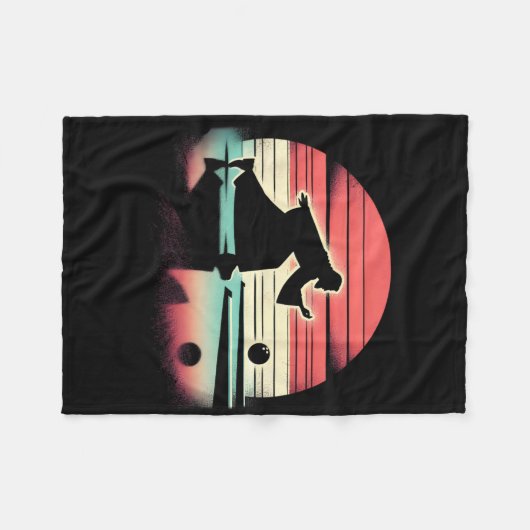 Jesus Christ Bowler - Grappig Christelijk Religieu Fleece Deken (Voorkant (Horizontaal))