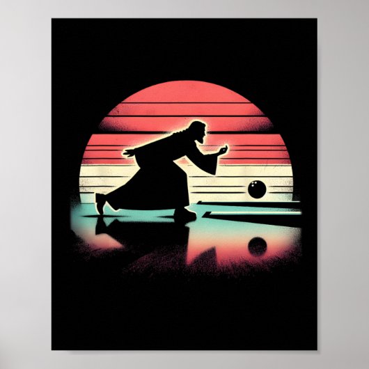 Jesus Christ Bowler - Grappig Christelijk Religieu Poster (Voorkant)