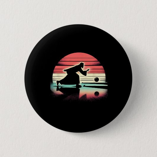 Jesus Christ Bowler - Grappig Christelijk Religieu Ronde Button 5,7 Cm (Voorkant)