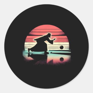 Jesus Christ Bowler - Grappig Christelijk Religieu Ronde Sticker