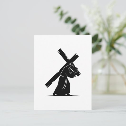 Jesus Christ Briefkaart (Staand voorkant)