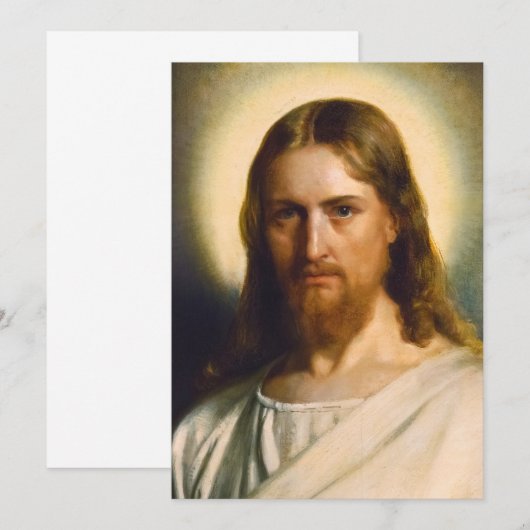 Jesus Christ by Carl Heinrich Bloch Bedankkaart (Voorkant / Achterkant)