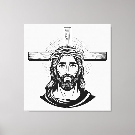 Jesus Christ Canvas Afdruk (Voorkant)