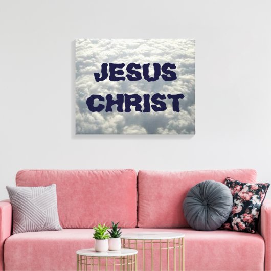 JESUS CHRIST CANVAS AFDRUK (Insitu (Woonkamer))