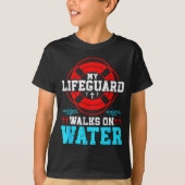 Jesus Christ Christian My Walks On Water T-shirt (Voorkant)