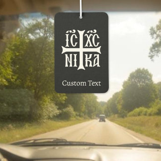 Jesus Christ Conquers Emblem Luchtverfrisser