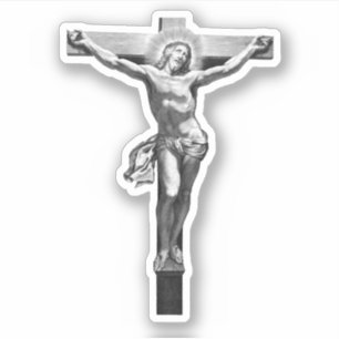 Jesus christ Cross Christelijk Faith Bijbelse ART Sticker