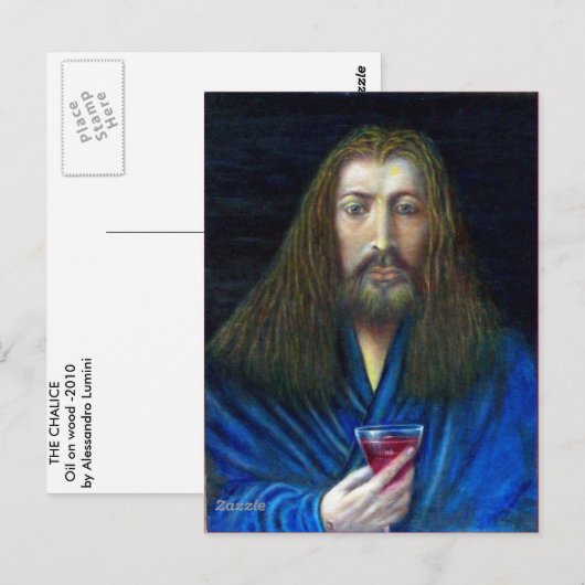 JESUS CHRIST, DE KANS BRIEFKAART (Voorkant / Achterkant)