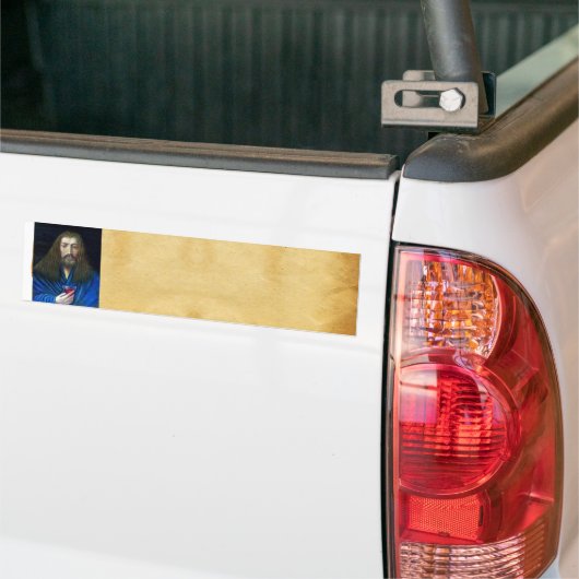 JESUS CHRIST, DE KANS BUMPERSTICKER (Op Truck)