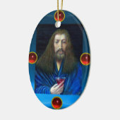 JESUS CHRIST, DE KANS KERAMISCH ORNAMENT (Links)