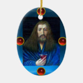 JESUS CHRIST, DE KANS KERAMISCH ORNAMENT (Voorkant)