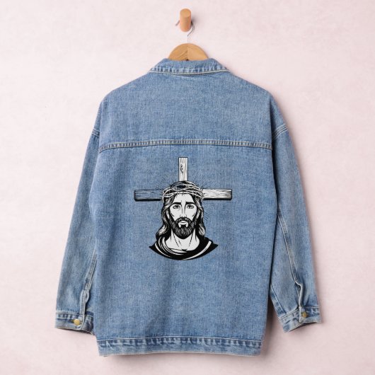 Jesus Christ Denim Jacket (Hangar)